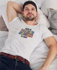 T-shirt homme personnalisé - Villes et voyages - "la Bourgogne-Franche-Comté"