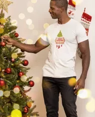 T-shirt homme personnalisé - Évènements - "Sapin de Noël"