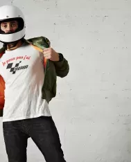 T-shirt homme personnalisé - MotoGP - "Je peux pas j'ai MotoGP"