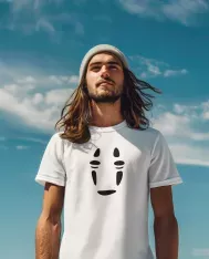 T-shirt homme personnalisé - Dessins animés et manga - "Sans-visage"