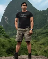 T-shirt homme personnalisé - Nature - "Mountain club"