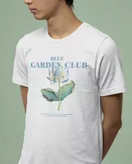 T-shirt homme personnalisé - Nature - "Blue garden club"