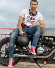 T-shirt homme personnalisé - MotoGP - "TEAM MotoGP"