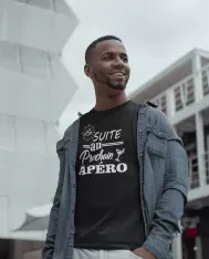 T-shirt homme personnalisé - Apéro - "La suite au prochain apéro"