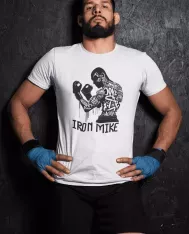 T-shirt homme personnalisé - Sport - "Iron Mike"