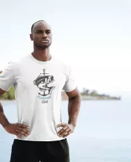 T-shirt homme personnalisé - Chasse et pêche - "Fisherman Club"