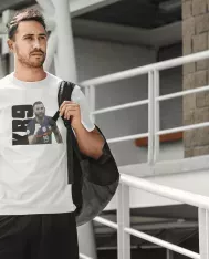 T-shirt homme personnalisé - Sport - "Benzema KB9"