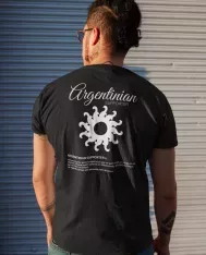 T-shirt homme personnalisé - Football - "Argentinian supporter..."
