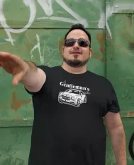 T-shirt homme personnalisé - Supercars & Exotiques - "A Gentleman's ride"