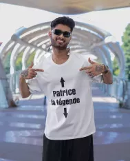 T-shirt homme personnalisé - Humour - "La légende..."