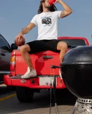 T-shirt homme personnalisé - 4X4 - "Je peux pas j'ai 4x4"