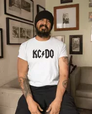 T-shirt Homme 100% Coton Bio - Humour - "KCDQ"