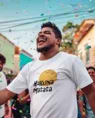 T-shirt homme personnalisé - Films - "Hakuna Matata"