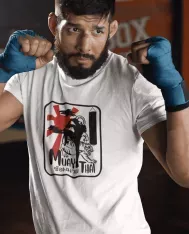 T-shirt homme personnalisé - Sport - "Muay thai"