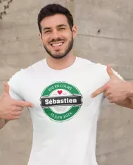 T-shirt homme personnalisé - Évènements - "EVG en cours"