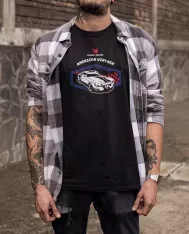 T-shirt homme personnalisé - Muscle car et usa - "American vintage"