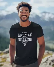 T-shirt homme 100% coton bio - Humour - "Petit enculé"