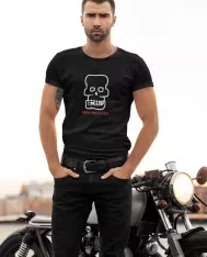 T-shirt homme personnalisé - Vintage - "Fear Nothing"