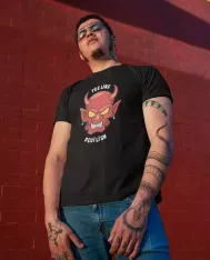 T-shirt homme personnalisé - Diables et Diablesses - "Feeling devilish"