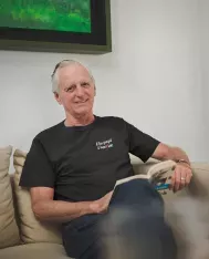 T-shirt homme 100% coton bio - Cadeau - "Élu papi d'amour"