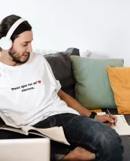 T-shirt homme personnalisé - Musique - "Pour que tu m'aimes encore"