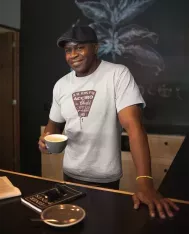 T-shirt homme personnalisé - Citations Humour - "Accro au chocolat"