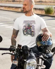T-shirt homme personnalisé - Moto - "Firestarter"