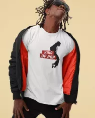 T-shirt homme personnalisé - Célébrités - "King of pop"