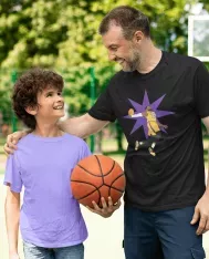 T-shirt homme personnalisé - Sport - "Lebron's Dunk"