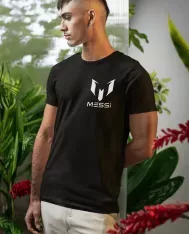 T-shirt homme personnalisé - Sport - "Messi Logo"