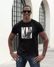 T-shirt homme personnalisé - Sport - "Mbappé KM"