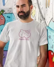 T-shirt homme personnalisé - JDM & Culture Japonaise - "Hello titties"