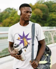 T-shirt homme personnalisé - Sport - "Lebron's Dunk"