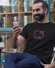 T-shirt homme personnalisé - JDM & Culture Japonaise - "Hello titties"