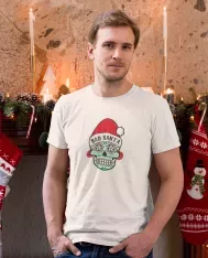 T-shirt homme personnalisé - Évènements - "Bad santa"