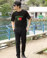 T-shirt homme personnalisé - Football - "Maillot de foot PORTUGAL"