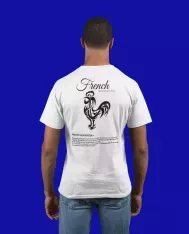 T-shirt homme personnalisé - Football - "French supporter..."