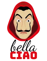 T-shirt femme personnalisé - Série - "Bella ciao"