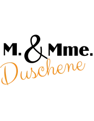 T-shirt femme personnalisé - Mariage - "M. & Mme."