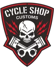 T-shirt femme personnalisé - Moto tout terrain - "Cycle shop"