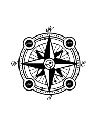 T-shirt femme personnalisé - Van - "Boussole"