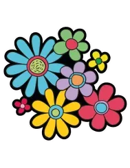 T-shirt femme personnalisé - Nature - "Flower power"