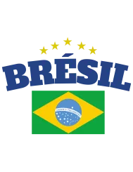 T-shirt femme personnalisé - Football - "Maillot de foot BRÉSIL"