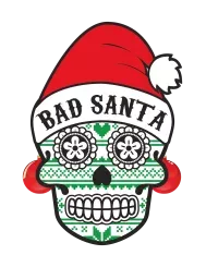 T-shirt femme personnalisé - Évènements - "Bad santa"