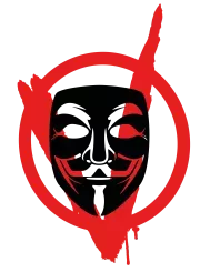 T-shirt femme personnalisé - Personnages - "V masqué"