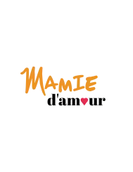 T-shirt femme 100% coton bio - Cadeau - "Mamie d'amour"