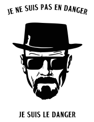 T-shirt femme personnalisé - Série - "Le danger c'est moi"