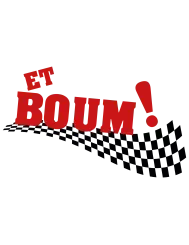 T-shirt femme personnalisé - MotoGP - "ET BOUM"