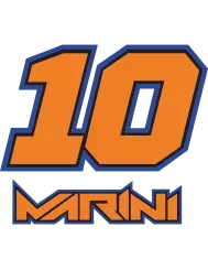 T-shirt femme personnalisé - MotoGP - "Marini"