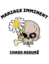 T-shirt femme personnalisé - Évènements - "Mariage imminent"
